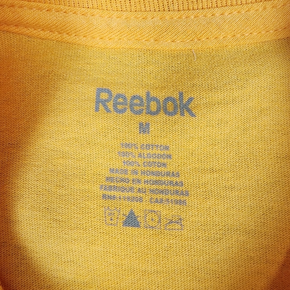 NWT 2016 NHL Reebok Bright Yellow All-Star Long Sleeve Tee Nashville Size M - Picture 4 of 11